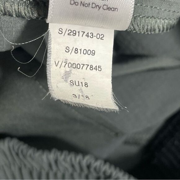 Athleta Mod Trekkie Crop Pants Size 4 Gray Black Pull On - Picture 7 of 8
